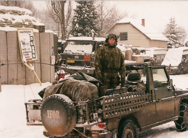 Patrouille tijdens IFOR